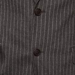 مملوكة مسبقًا Boss By Hugo Boss Brown Striped Wool & Cashgora Crowley Blazer L