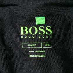 Boss by Hugo Boss Black Jersey Saggytech Zip Up Sweatshirt 3XL