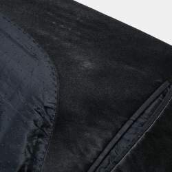 مملوكة مسبقًا Boss By Hugo Boss Black Wool & Satin Lapel Tuxedo Blazer L