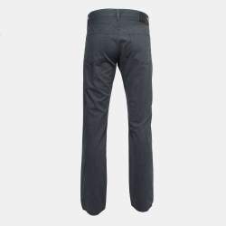 Pre Owned Boss By Hugo Boss Dark Blue Denim Jeans L Waist 34"