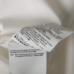 Pre Owned Boss By Hugo Boss White Cotton Slim Fit Shirt L