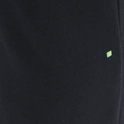 Pre Owned Boss By Hugo Boss Black Knit Drawstring Lounge Pants L