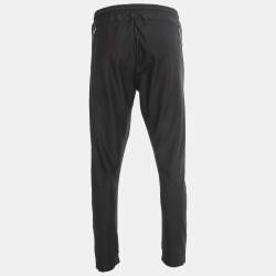 Boss By Hugo Boss Black Stretch Knit Track Pants L