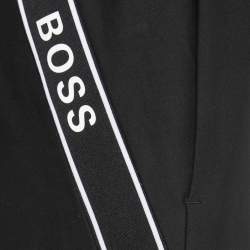 Boss By Hugo Boss Black Stretch Knit Track Pants L