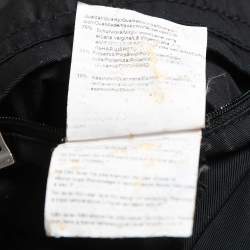 Pre Owned Boss By Hugo Boss Black Wool Single Breasted Hooded Coat M