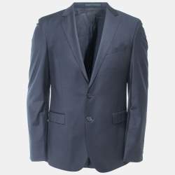 Boss By Hugo Boss Black Wool Single Breasted Blazer M