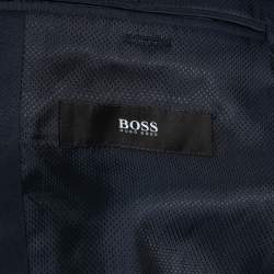Boss By Hugo Boss Black Wool Single Breasted Blazer M