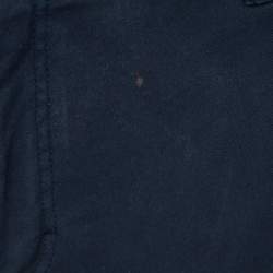 Pre Owned بنطلون بوس باي هوغو بوس Genius-W-224F قطن أزرق داكن قصة سليم مقاس صغير - سمول