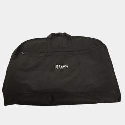 Pre Owned Boss By Hugo Boss Black Wool Hayes/Gibson Tailored Suit M