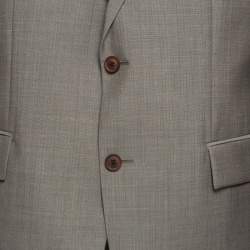 Boss By Hugo Boss Grey Virgin Wool Suit S