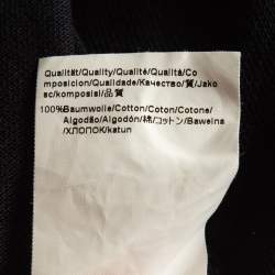 Pre Owned Boss By Hugo Boss Black Pima Cotton Polo T-Shirt 4XL