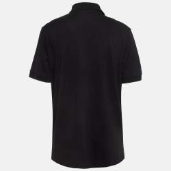 Pre Owned Boss By Hugo Boss Black Pima Cotton Polo T-Shirt XXXL