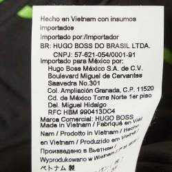 مملوكة مسبقًا Boss By Hugo Boss Black Contrast Trim Jersey Polo T-Shirt S