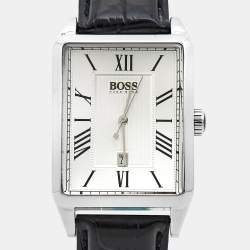 Boss By Hugo Boss Silver Stainless Steel 1512438 Men's Wristwatch 33 mm