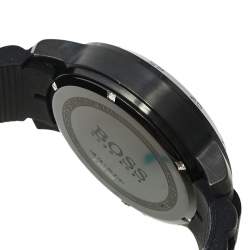 Pre Owned Boss By Hugo Boss Black Ion Plated Stainless Steel HB.76.1.34.2161 Men's Wristwatch 47 mm