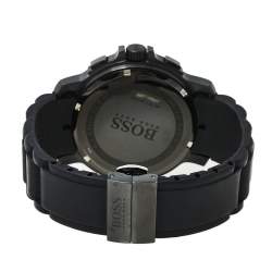 Pre Owned Boss By Hugo Boss Black Ion Plated Stainless Steel HB.76.1.34.2161 Men's Wristwatch 47 mm