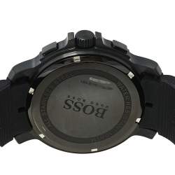 Pre Owned Boss By Hugo Boss Black Ion Plated Stainless Steel HB.76.1.34.2161 Men's Wristwatch 47 mm