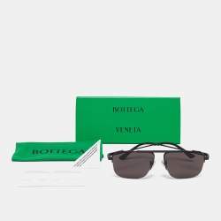 Bottega Veneta Black BV1149S Aviator Sunglasses