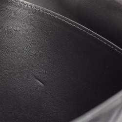 Bottega Veneta Black Intrecciato Leather Pouch
