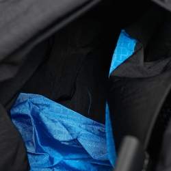 Bottega Veneta Black/Blue Nylon Paper Touch Backpack