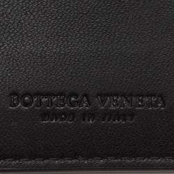 Bottega Veneta Black Padded Leather Card Holder