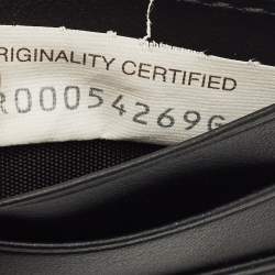 Pre Owned Bottega Veneta Black Intrecciato Leather Bifold Card Holder