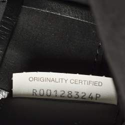 مملوكة مسبقًا حقيبة كاسيت كتف بوتيغا فينيتا جلد انتريشياتو ماكسي أسود