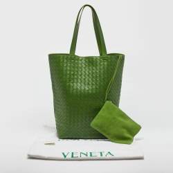 مملوكة مسبقًا Bottega Veneta North South Large Intrecciato Leather Tote