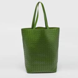مملوكة مسبقًا Bottega Veneta North South Large Intrecciato Leather Tote