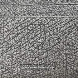 Pre Owned Bottega Veneta Grey Intrecciato Ostrich Bifold Wallet