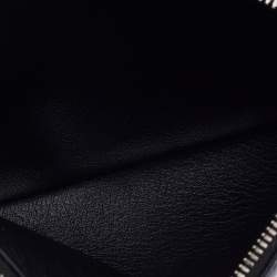 Bottega Veneta Black Debossed Intrecciato Leather Wristlet Clutch