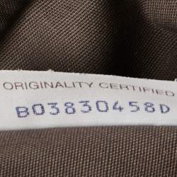 Pre Owned Bottega Veneta Brown Intrecciato Leather Briefcase