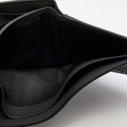 Pre Owned Bottega Veneta Dark Grey Intrecciato Leather Bifold Wallet