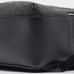 Gucci Black Jumbo GG Leather Large Backpack