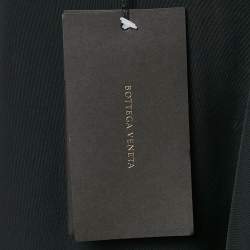 Bottega Veneta Black Crepe Button Front Full Sleeve Shirt S