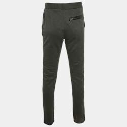 Bottega Veneta Black Cotton Knit Sweatpants S