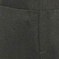 Bottega Veneta Black Cotton Knit Sweatpants S