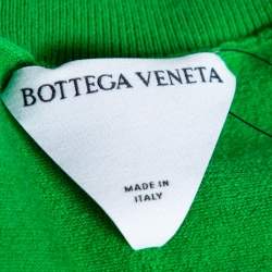 Bottega Veneta Green Cashmere Blend Crewneck Jumper L