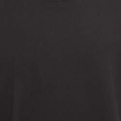 Bottega Veneta Black Double-Layered Cotton Jersey T-Shirt M