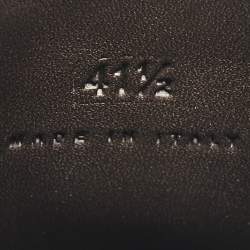 Pre Owned Bottega Veneta Black Leather Chelsea Boots Size 41.5