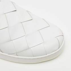 Pre Owned حذاء رياضي بوتيغا فينيتا دودجر جلد أبيض إنترشياتو مقاس 42