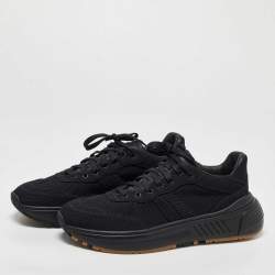 Bottega Veneta Black Mesh Speedster Sneakers Size 44