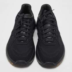 Bottega Veneta Black Mesh Speedster Sneakers Size 44