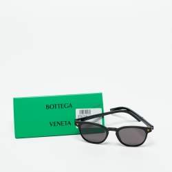 Pre Owned Bottega Veneta Black BV1253S Stud Sunglasses