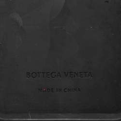 Bottega Veneta Black Intrecciato Rubber Silicone iPhone 14 Pro Case