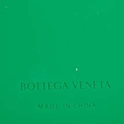 Bottega Veneta Green Intrecciato Rubber Silicone iPhone 13 Pro Max Case