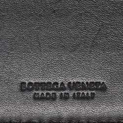 Bottega Veneta Black Intrecciato Leather Agenda Cover
