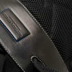 Bottega Veneta Black/Blue Nylon Trekking Backpack