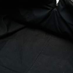 Pre Owned Bottega Veneta Black Intrecciato Leather Duffel Bag