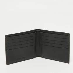 Bottega Veneta Black Intrecciato Leather Bifold Wallet
